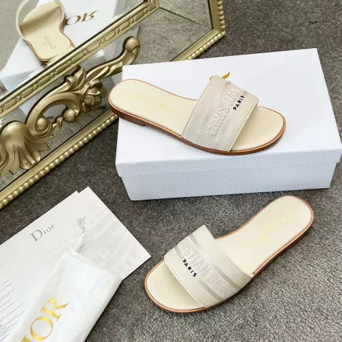Cheap Christian Dior Slippers For Women #1381995 Replica Wholesale [$82.00 USD] [ITEM#1381995] on Replica Christian Dior Slippers