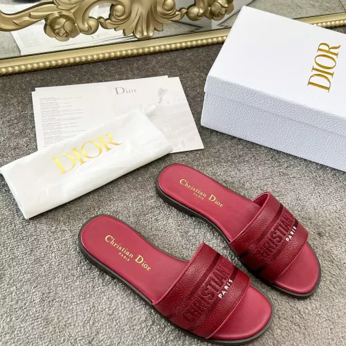 Cheap Christian Dior Slippers For Women #1381996 Replica Wholesale [$82.00 USD] [ITEM#1381996] on Replica Christian Dior Slippers