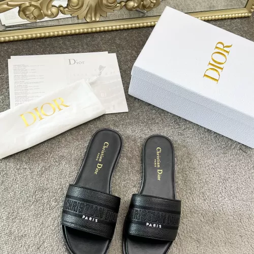 Cheap Christian Dior Slippers For Women #1381997 Replica Wholesale [$82.00 USD] [ITEM#1381997] on Replica Christian Dior Slippers