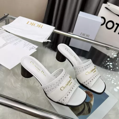 Cheap Christian Dior Slippers For Women #1381998 Replica Wholesale [$92.00 USD] [ITEM#1381998] on Replica Christian Dior Slippers