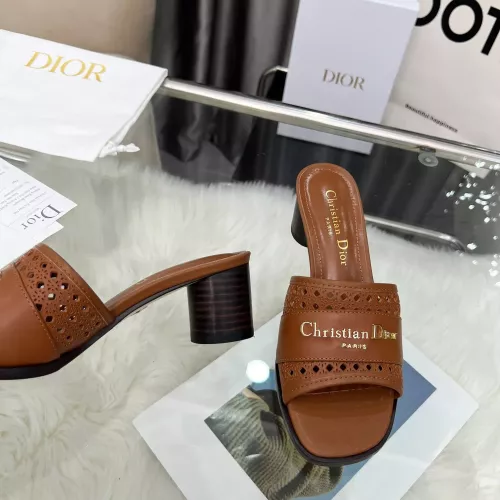 Cheap Christian Dior Slippers For Women #1381999 Replica Wholesale [$92.00 USD] [ITEM#1381999] on Replica Christian Dior Slippers