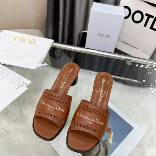 Cheap Christian Dior Slippers For Women #1381999 Replica Wholesale [$92.00 USD] [ITEM#1381999] on Replica Christian Dior Slippers