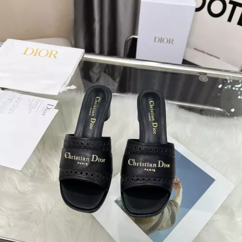 Cheap Christian Dior Slippers For Women #1382000 Replica Wholesale [$92.00 USD] [ITEM#1382000] on Replica Christian Dior Slippers