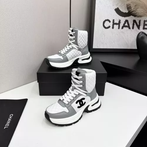 Cheap Chanel Boots For Women #1382008 Replica Wholesale [$145.00 USD] [ITEM#1382008] on Replica Chanel Boots