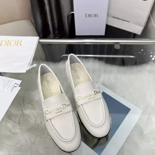 Cheap Christian Dior Leather Shoes For Women #1382009 Replica Wholesale [$105.00 USD] [ITEM#1382009] on Replica Christian Dior Leather Shoes