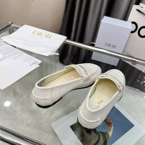 Cheap Christian Dior Leather Shoes For Women #1382009 Replica Wholesale [$105.00 USD] [ITEM#1382009] on Replica Christian Dior Leather Shoes