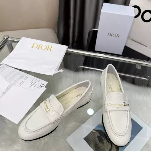 Cheap Christian Dior Leather Shoes For Women #1382009 Replica Wholesale [$105.00 USD] [ITEM#1382009] on Replica Christian Dior Leather Shoes