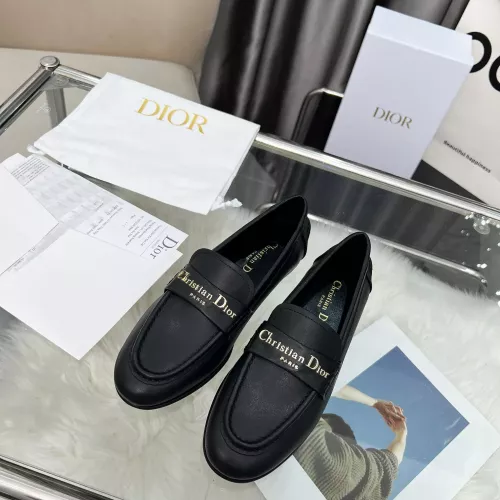 Cheap Christian Dior Leather Shoes For Women #1382010 Replica Wholesale [$105.00 USD] [ITEM#1382010] on Replica Christian Dior Leather Shoes