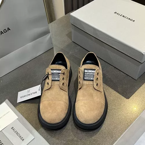 Cheap Balenciaga Leather Shoes For Men #1382016 Replica Wholesale [$125.00 USD] [ITEM#1382016] on Replica Balenciaga Leather Shoes