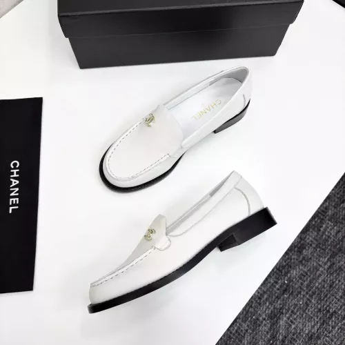 Cheap Chanel Leather Shoes For Women #1382028 Replica Wholesale [$108.00 USD] [ITEM#1382028] on Replica Chanel Leather Shoes