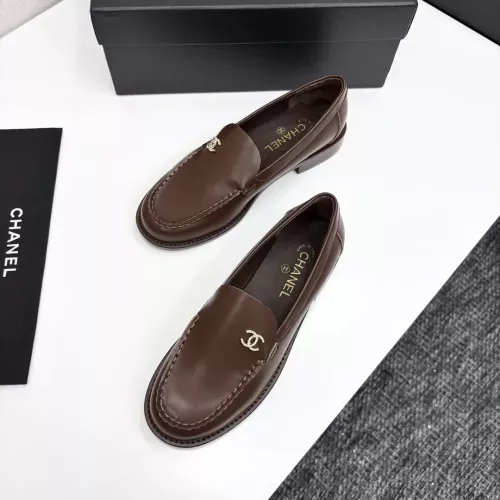 Cheap Chanel Leather Shoes For Women #1382029 Replica Wholesale [$108.00 USD] [ITEM#1382029] on Replica Chanel Leather Shoes