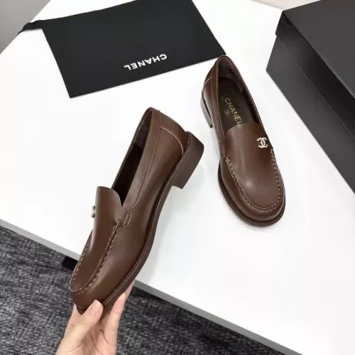 Cheap Chanel Leather Shoes For Women #1382029 Replica Wholesale [$108.00 USD] [ITEM#1382029] on Replica Chanel Leather Shoes