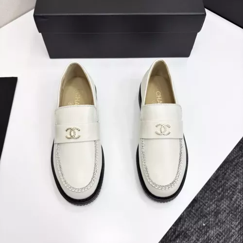 Cheap Chanel Leather Shoes For Women #1382032 Replica Wholesale [$125.00 USD] [ITEM#1382032] on Replica Chanel Leather Shoes
