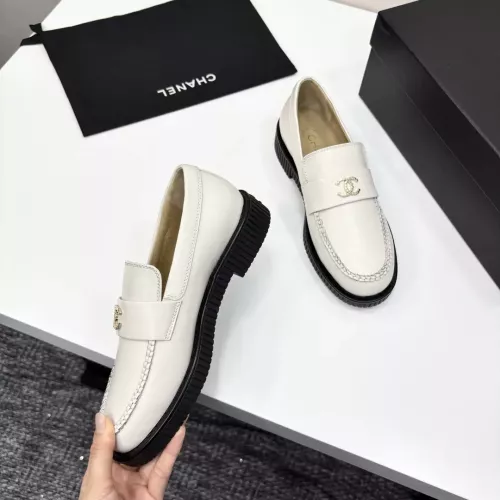 Cheap Chanel Leather Shoes For Women #1382032 Replica Wholesale [$125.00 USD] [ITEM#1382032] on Replica Chanel Leather Shoes