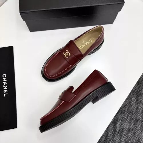 Cheap Chanel Leather Shoes For Women #1382033 Replica Wholesale [$125.00 USD] [ITEM#1382033] on Replica Chanel Leather Shoes