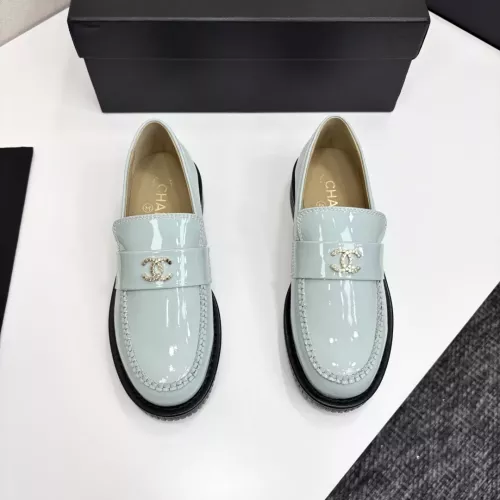 Cheap Chanel Leather Shoes For Women #1382034 Replica Wholesale [$125.00 USD] [ITEM#1382034] on Replica Chanel Leather Shoes