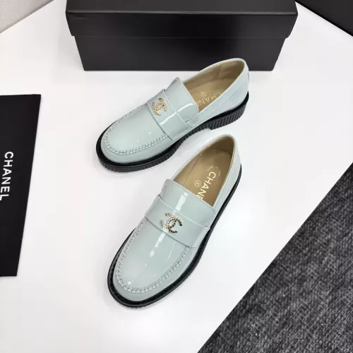 Cheap Chanel Leather Shoes For Women #1382034 Replica Wholesale [$125.00 USD] [ITEM#1382034] on Replica Chanel Leather Shoes