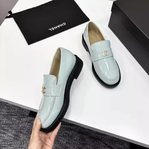 Cheap Chanel Leather Shoes For Women #1382034 Replica Wholesale [$125.00 USD] [ITEM#1382034] on Replica Chanel Leather Shoes
