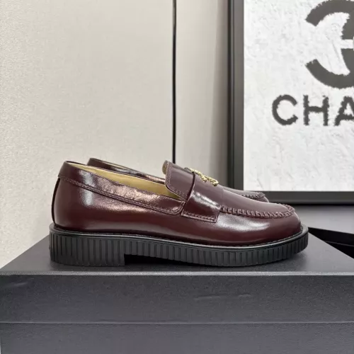 Cheap Chanel Leather Shoes For Women #1382035 Replica Wholesale [$125.00 USD] [ITEM#1382035] on Replica Chanel Leather Shoes