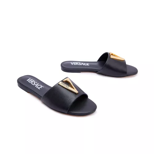 Cheap Versace Slippers For Women #1382048 Replica Wholesale [$82.00 USD] [ITEM#1382048] on Replica Versace Slippers