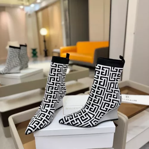 Cheap Balmain Boots For Women #1382049 Replica Wholesale [$115.00 USD] [ITEM#1382049] on Replica Balmain Boots