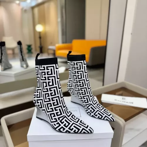 Cheap Balmain Boots For Women #1382049 Replica Wholesale [$115.00 USD] [ITEM#1382049] on Replica Balmain Boots