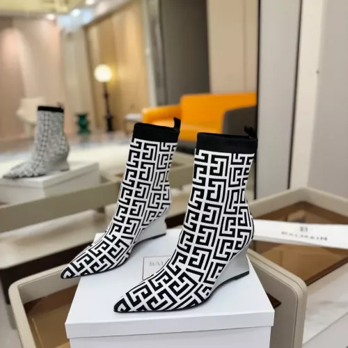Cheap Balmain Boots For Women #1382049 Replica Wholesale [$115.00 USD] [ITEM#1382049] on Replica Balmain Boots