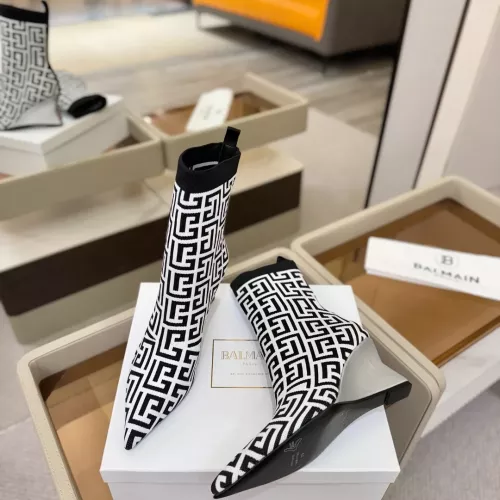 Cheap Balmain Boots For Women #1382049 Replica Wholesale [$115.00 USD] [ITEM#1382049] on Replica Balmain Boots