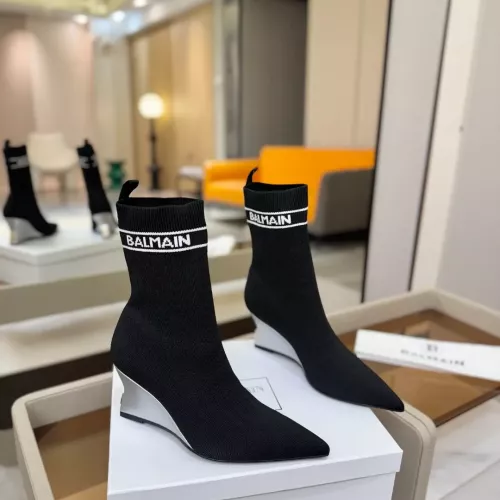 Cheap Balmain Boots For Women #1382051 Replica Wholesale [$115.00 USD] [ITEM#1382051] on Replica Balmain Boots