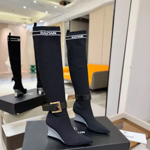 Cheap Balmain Boots For Women #1382053 Replica Wholesale [$145.00 USD] [ITEM#1382053] on Replica Balmain Boots