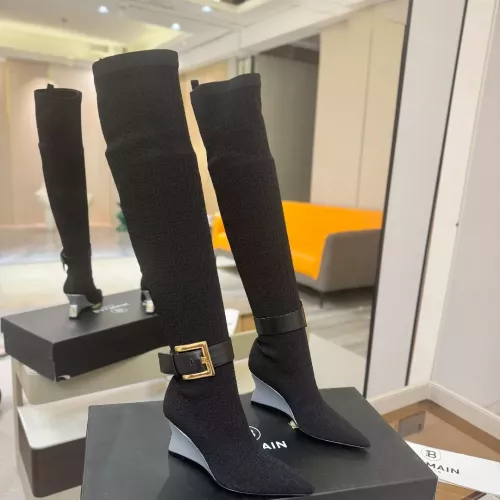 Cheap Balmain Boots For Women #1382054 Replica Wholesale [$145.00 USD] [ITEM#1382054] on Replica Balmain Boots