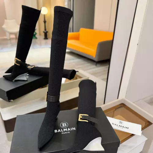 Cheap Balmain Boots For Women #1382054 Replica Wholesale [$145.00 USD] [ITEM#1382054] on Replica Balmain Boots