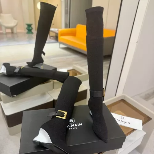 Cheap Balmain Boots For Women #1382054 Replica Wholesale [$145.00 USD] [ITEM#1382054] on Replica Balmain Boots