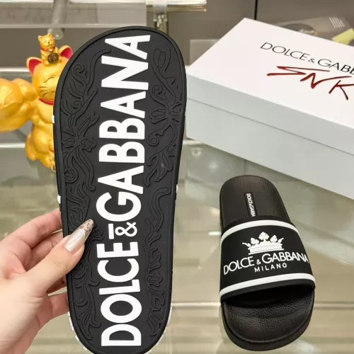 Cheap Dolce &amp; Gabbana D&amp;G Slippers For Men #1382059 Replica Wholesale [$48.00 USD] [ITEM#1382059] on Replica Dolce &amp; Gabbana D&amp;G Slippers