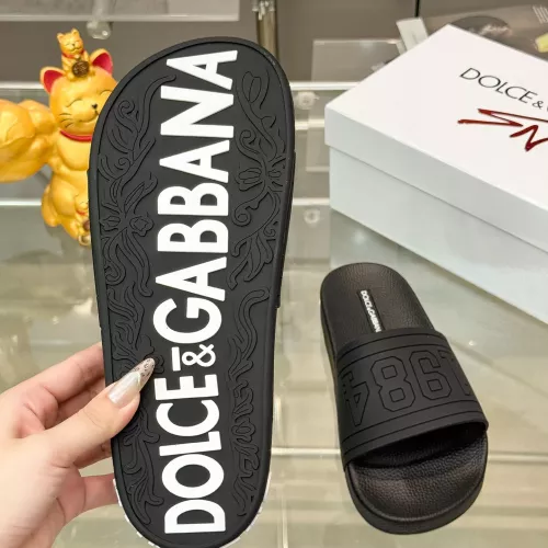 Cheap Dolce &amp; Gabbana D&amp;G Slippers For Men #1382060 Replica Wholesale [$48.00 USD] [ITEM#1382060] on Replica Dolce &amp; Gabbana D&amp;G Slippers