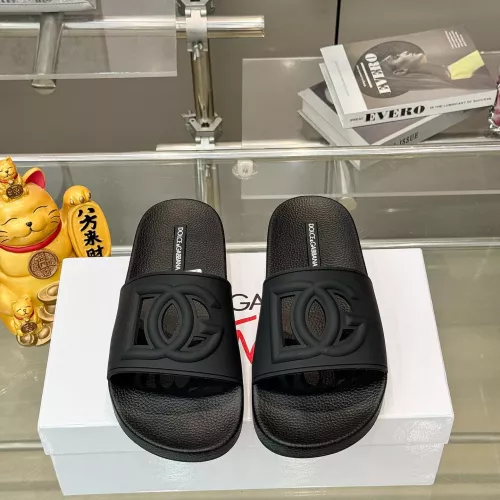 Cheap Dolce &amp; Gabbana D&amp;G Slippers For Men #1382061 Replica Wholesale [$48.00 USD] [ITEM#1382061] on Replica Dolce &amp; Gabbana D&amp;G Slippers