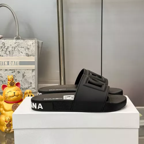 Cheap Dolce &amp; Gabbana D&amp;G Slippers For Men #1382061 Replica Wholesale [$48.00 USD] [ITEM#1382061] on Replica Dolce &amp; Gabbana D&amp;G Slippers