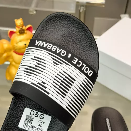 Cheap Dolce &amp; Gabbana D&amp;G Slippers For Men #1382062 Replica Wholesale [$48.00 USD] [ITEM#1382062] on Replica Dolce &amp; Gabbana D&amp;G Slippers