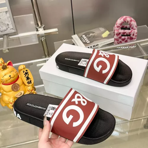 Cheap Dolce &amp; Gabbana D&amp;G Slippers For Men #1382063 Replica Wholesale [$48.00 USD] [ITEM#1382063] on Replica Dolce &amp; Gabbana D&amp;G Slippers