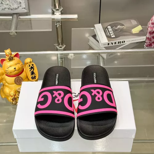 Cheap Dolce &amp; Gabbana D&amp;G Slippers For Men #1382064 Replica Wholesale [$48.00 USD] [ITEM#1382064] on Replica Dolce &amp; Gabbana D&amp;G Slippers