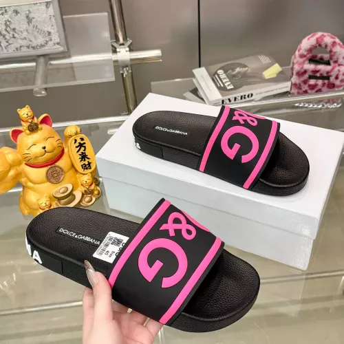 Cheap Dolce &amp; Gabbana D&amp;G Slippers For Men #1382064 Replica Wholesale [$48.00 USD] [ITEM#1382064] on Replica Dolce &amp; Gabbana D&amp;G Slippers
