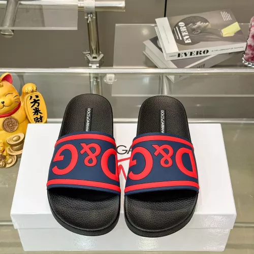 Cheap Dolce &amp; Gabbana D&amp;G Slippers For Men #1382065 Replica Wholesale [$48.00 USD] [ITEM#1382065] on Replica Dolce &amp; Gabbana D&amp;G Slippers