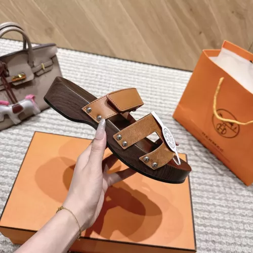 Cheap Hermes Slippers For Women #1382105 Replica Wholesale [$102.00 USD] [ITEM#1382105] on Replica Hermes Slippers