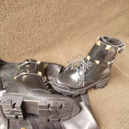 Cheap Valentino Boots For Women #1382176 Replica Wholesale [$125.00 USD] [ITEM#1382176] on Replica Valentino Boots