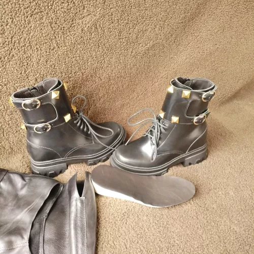 Cheap Valentino Boots For Women #1382176 Replica Wholesale [$125.00 USD] [ITEM#1382176] on Replica Valentino Boots