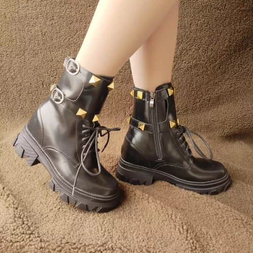 Cheap Valentino Boots For Women #1382176 Replica Wholesale [$125.00 USD] [ITEM#1382176] on Replica Valentino Boots
