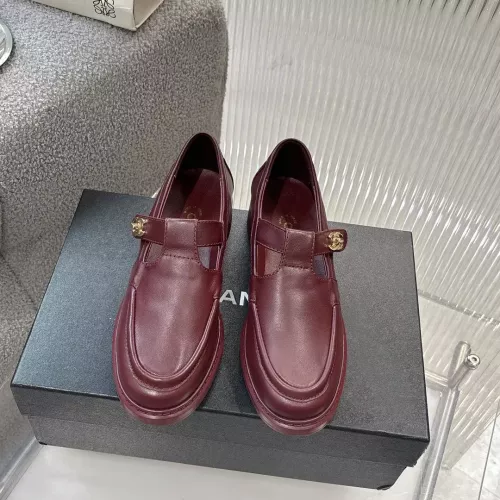 Cheap Chanel Leather Shoes For Women #1382183 Replica Wholesale [$102.00 USD] [ITEM#1382183] on Replica Chanel Leather Shoes