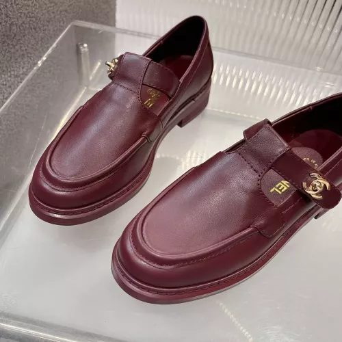 Cheap Chanel Leather Shoes For Women #1382183 Replica Wholesale [$102.00 USD] [ITEM#1382183] on Replica Chanel Leather Shoes