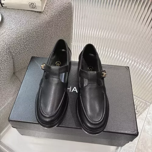 Cheap Chanel Leather Shoes For Women #1382184 Replica Wholesale [$102.00 USD] [ITEM#1382184] on Replica Chanel Leather Shoes