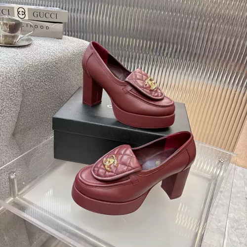 Cheap Chanel High-Heeled Shoes For Women #1382187 Replica Wholesale [$102.00 USD] [ITEM#1382187] on Replica Chanel High-Heeled Shoes